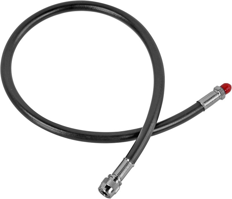 JUSTOOP Store Scuba Diving Low Pressure Hose for Standard BCD,Premium Rubber 350PSI Dive LP Inflato Hoses with Quick Connector, 26"/28"/30",Black - Image 1
